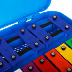 ⁦اكسليفون مستورد ازرق ملون يتضمن المطارق⁩ - الصورة ⁦2⁩