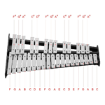 ⁦اكسليفون مستورد جوهرة الفن خشب ورد⁩ - الصورة ⁦7⁩