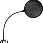 بوب فلتر ستوديو ميكروفون شكل دائري دبل شاشة لعدم ضروب الحروف