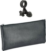 ⁦ميكروفو اوديو AT2020 كاربويد مكثف XL اسود + مثبت عازل للصدمات تيكنيكا + فلتر بوب +حامل مايك + كابل- حزمة ديلوكس XLR⁩ - الصورة ⁦6⁩