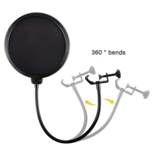 Pop Filter For Recording Studio Microphone