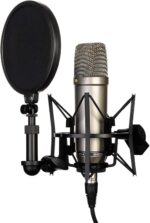⁦ميكروفون مكثف NT1-A من رود وذراع طاولة وحامل بذراع مفصلي KEEPDRUM NB35 أسود⁩ - الصورة ⁦5⁩