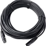كابل ميكروفون اكس ال ار من برونوميك بطول 10م بلون أسود XFXM-10