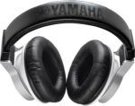 ⁦ياماها HPH-MT5W White Headphones: سماعات ستوديو احترافية للإنتاج الموسيقي 🎧⁩ - الصورة ⁦3⁩