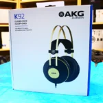 AKG K92 Closed-Back, Studio Headphones Matte Black and Gold