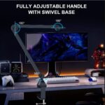 ⁦Neewer AM-200 Mic Boom Arm Desk Mount 360° Rotatable Mic Arm 3/8″ to 5/8″ Adapter⁩ - الصورة ⁦2⁩