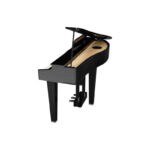 ⁦Roland Digital Grand Piano GP-3-PE – Polished Ebony⁩ - الصورة ⁦4⁩