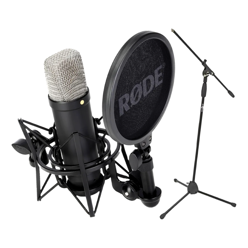 q.png Rode NT1 Signature Series Condenser Microphone with - الصورة 1